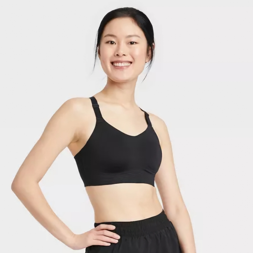 Women's High Support Embossed Racerback Run Sports Bra - All In Motion